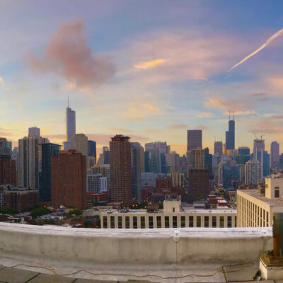 CHICAGO MORNING SUNRISE - What an amazing view of our beautiful city from the top of the building! CHICAGO MORNING SUNRISE - What an amazing view of our beautiful city from the top of the building!