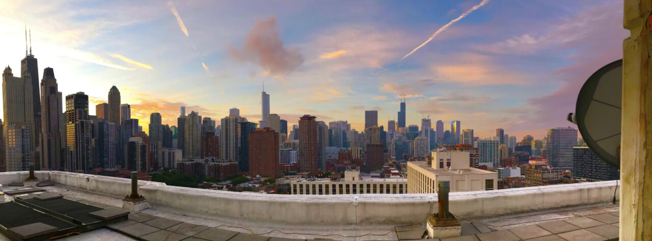 CHICAGO MORNING SUNRISE - What an amazing view of our beautiful city from the top of the building! CHICAGO MORNING SUNRISE - What an amazing view of our beautiful city from the top of the building!