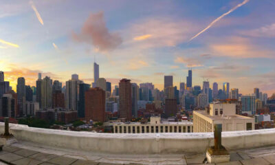 CHICAGO MORNING SUNRISE - What an amazing view of our beautiful city from the top of the building! CHICAGO MORNING SUNRISE - What an amazing view of our beautiful city from the top of the building!