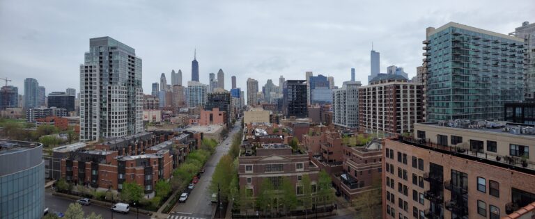 A view from the roof. A view from the roof.