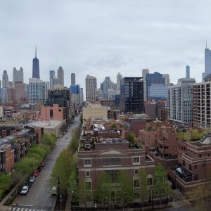 A view from the roof.