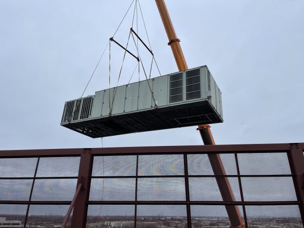 Removal of the first RTU is a success.