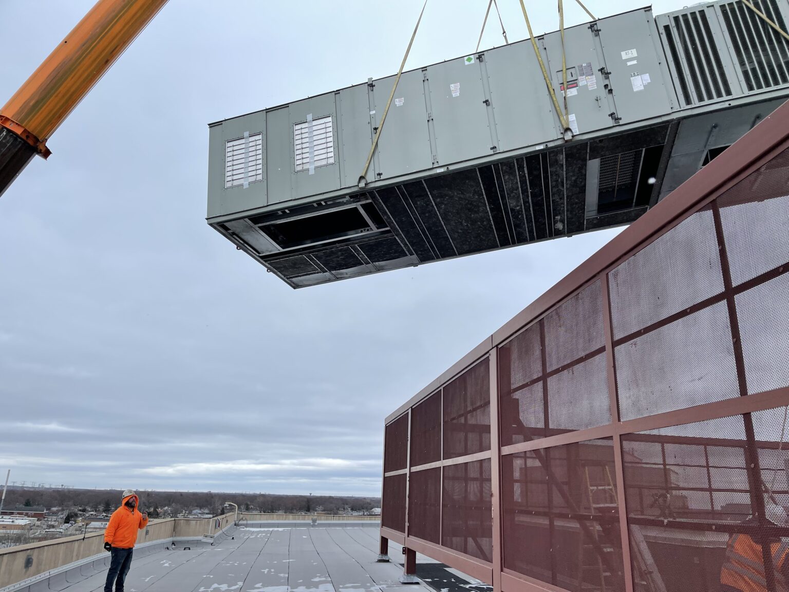 And in comes new unit number 1! And in comes new unit number 1!