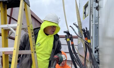 Omega gets the electric ready. Omega gets the electric ready.