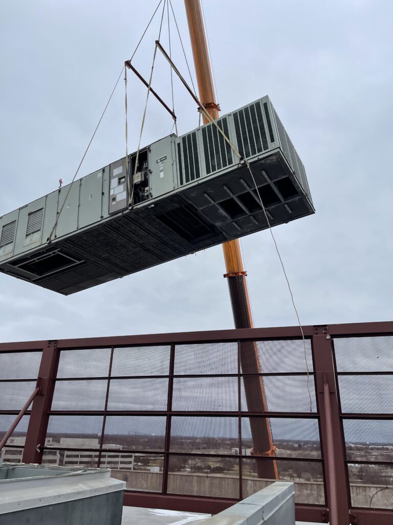 Goodbye old unit number 2! Goodbye old unit number 2!