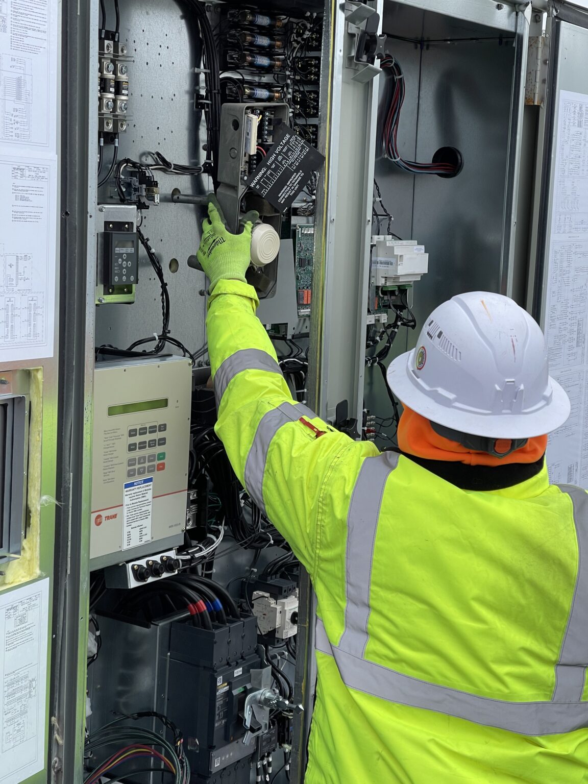 Unit 2's alarm system is reconnected.