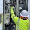 Unit 2's alarm system is reconnected.