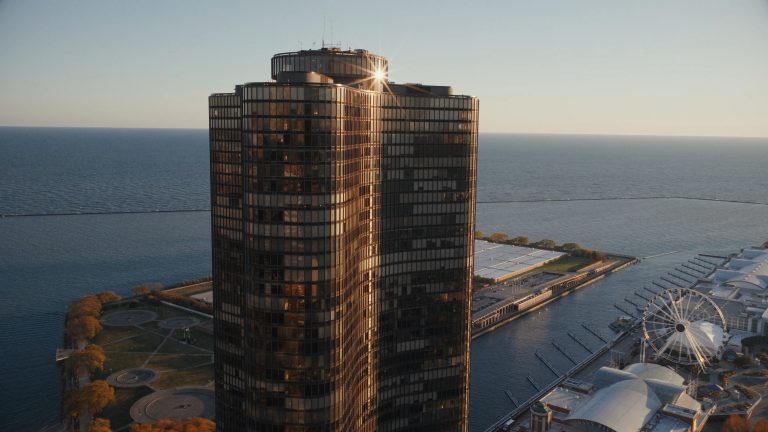 70 Stories High: Massive Helicopter Boiler Lift at Lake Point Tower
